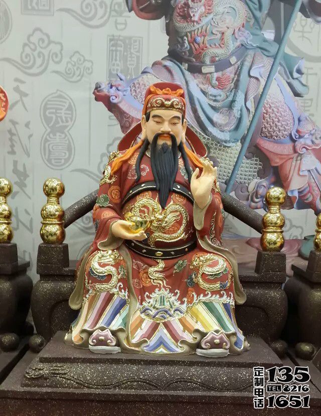 寺廟大型玻璃鋼彩繪招財(cái)進(jìn)寶財(cái)神雕塑 寺廟大型玻璃鋼彩繪招財(cái)進(jìn)寶財(cái)神雕塑